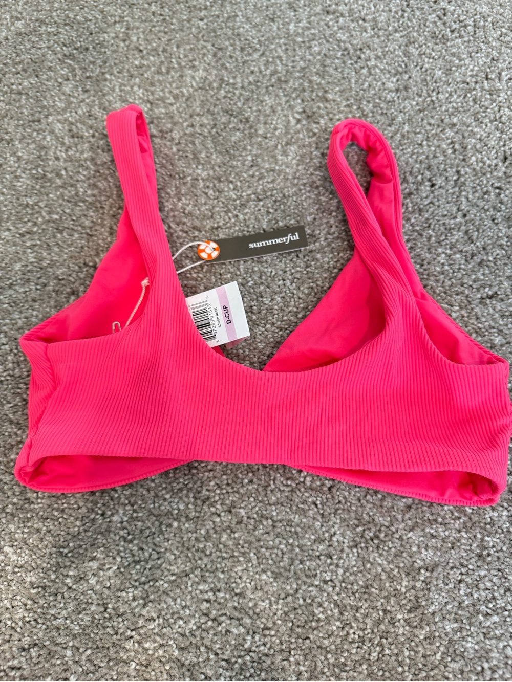 Summerful Ribbed Ring-Front Bikini Set - Picture 3 of 3